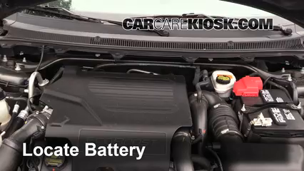 2013 Ford Flex Limited 3.5L V6 Turbo Sport Utility (4 Door) Battery Replace